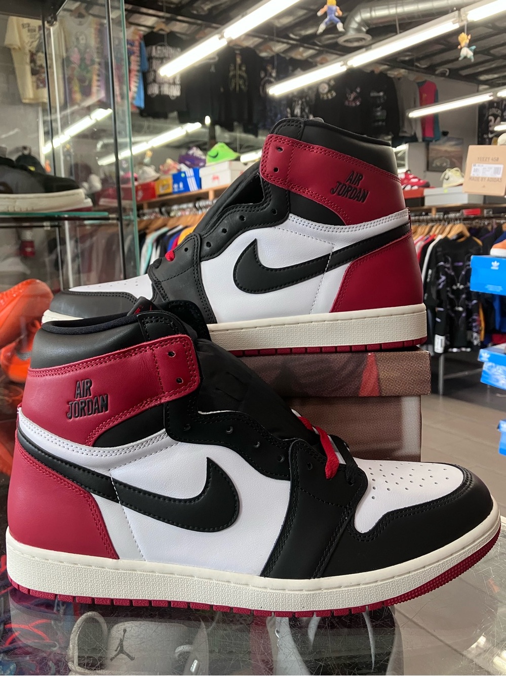 Air Jordan 1 Retro High OG Black Toe Reimagined Size 13